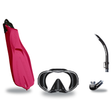 Scubapro Mask Fin Snorkel Package – Solo Frameless, Crystal Vu Plus Purge or Crystal Vu Plus Mask + Nexus Purge Valve Snorke…