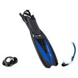 Scubapro Mask Fin Snorkel Package – Spectra, Spectra Mini or Zoom Mask + Nexus Purge Valve Snorkel + GO Travel Fins — Spectr…