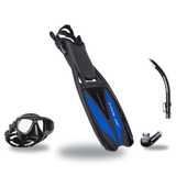 Scubapro Mask Fin Snorkel Package – Spectra, Spectra Mini or Zoom Mask + Nexus Purge Valve Snorkel + GO Travel Fins — Zoom,…