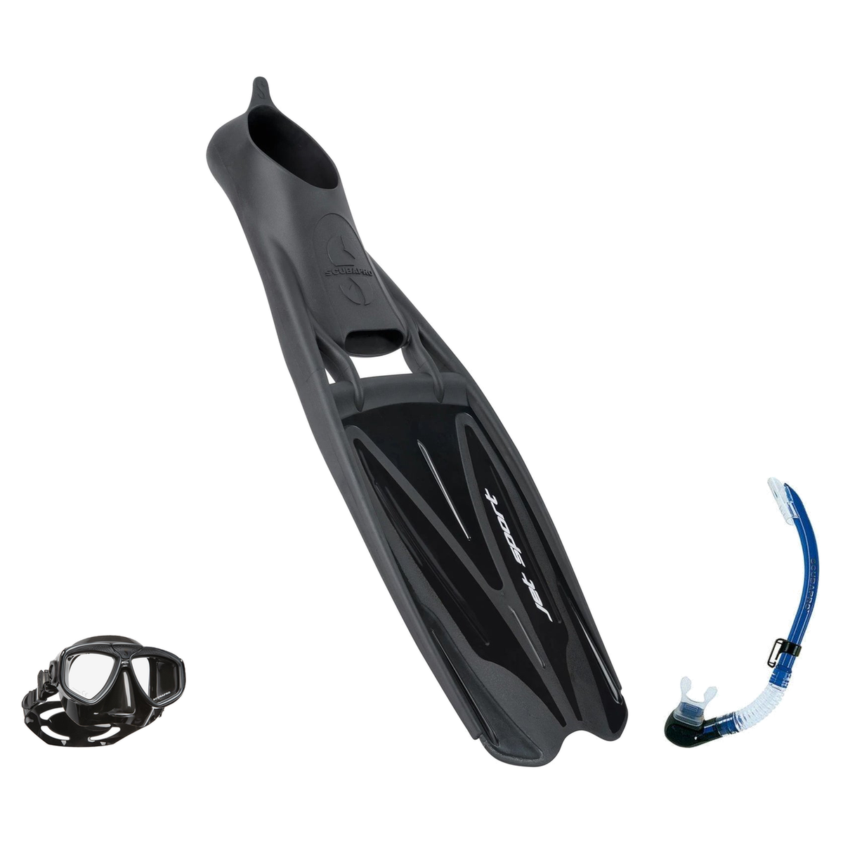 Scubapro Mask Fin Snorkel Package – Spectra, Spectra Mini or Zoom Mask + Nexus Purge Valve Snorkel + GO Travel Fins — Zoom,…