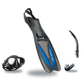 Scubapro Mask Fin Snorkel Package – Spectra, Spectra Mini or Zoom Mask + Nexus Purge Valve Snorkel + GO Travel Fins — Zoom,…