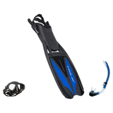 Scubapro Mask Fin Snorkel Package – Spectra, Spectra Mini or Zoom Mask + Nexus Purge Valve Snorkel + GO Travel Fins — Zoom,…