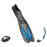 Scubapro Mask Fin Snorkel Package – Spectra, Spectra Mini or Zoom Mask + Nexus Purge Valve Snorkel + GO Travel Fins — Zoom,…