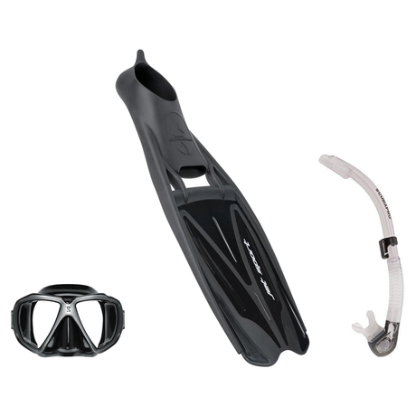 Scubapro Mask Fin Snorkel Package – Spectra Mini, Spectra or Zoom Mask + Nexus Purge Valve Snorkel + GO Travel Fins — Spectr…
