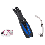 Scubapro Mask Fin Snorkel Package – Spectra Mini, Spectra or Zoom Mask + Nexus Purge Valve Snorkel + GO Travel Fins — Spectr…