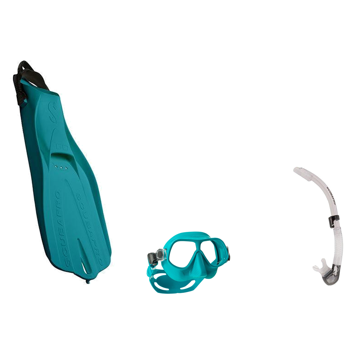 Scubapro Mask Fin Snorkel Package – Steel Comp, Steel Pro Frameless or Crystal Vu Plus Purge Mask + Nexus Purge Valve Snorke…