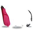 Scubapro Mask Fin Snorkel Package – Steel Comp, Steel Pro Frameless or Crystal Vu Plus Purge Mask + Nexus Purge Valve Snorke…