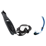 Scubapro Mask Fin Snorkel Package – Steel Pro Frameless, Steel Comp or Crystal Vu Plus Purge Mask + Nexus Purge Valve Snorke…