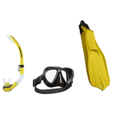 Scubapro Mask Fin Snorkel Package – Synergy Twin, Frameless or Gorilla Frameless Mask + Nexus Purge Valve Snorkel + GO Trave…
