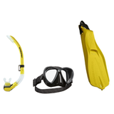 Scubapro Mask Fin Snorkel Package – Synergy Twin, Frameless or Gorilla Frameless Mask + Nexus Purge Valve Snorkel + GO Trave…