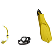 Scubapro Mask Fin Snorkel Package – Synergy Twin, Frameless or Gorilla Frameless Mask + Nexus Purge Valve Snorkel + GO Trave…