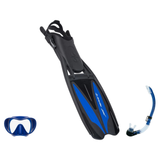 Scubapro Mask Fin Snorkel Package – Trinidad 3, Ghost or Spectra Mask + Nexus Purge Valve Snorkel + GO Travel Fins — Trinida…