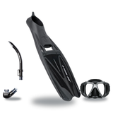 Scubapro Mask Fin Snorkel Package – Trinidad 3, Ghost or Spectra Mask + Nexus Purge Valve Snorkel + GO Travel Fins — Spectra…
