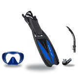 Scubapro Mask Fin Snorkel Package – Trinidad 3, Ghost or Spectra Mask + Nexus Purge Valve Snorkel + GO Travel Fins — Trinida…