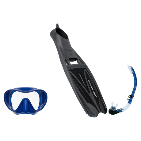 Scubapro Mask Fin Snorkel Package – Trinidad 3, Ghost or Spectra Mask + Nexus Purge Valve Snorkel + GO Travel Fins — Trinida…
