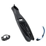 Scubapro Mask Fin Snorkel Package – Trinidad 3, Ghost or Spectra Mask + Nexus Purge Valve Snorkel + GO Travel Fins — Ghost,…