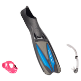 Scubapro Mask Fin Snorkel Package – Zoom Lite, Spectra or Spectra Mini Mask + Nexus Purge Valve Snorkel + GO Travel Fins — Z…