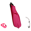 Scubapro Mask Fin Snorkel Package – Zoom Lite, Spectra or Spectra Mini Mask + Nexus Purge Valve Snorkel + GO Travel Fins — Z…
