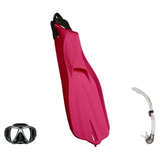 Scubapro Mask Fin Snorkel Package – Zoom Lite, Spectra or Spectra Mini Mask + Nexus Purge Valve Snorkel + GO Travel Fins — S…