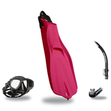 Scubapro Mask Fin Snorkel Package – Zoom, Spectra or Spectra Mini Mask + Nexus Purge Valve Snorkel + GO Travel Fins — includ…