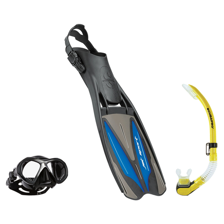 Scubapro Mask Fin Snorkel Package – Zoom, Spectra or Spectra Mini Mask + Nexus Purge Valve Snorkel + GO Travel Fins — Spectr…