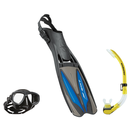 Scubapro Mask Fin Snorkel Package – Zoom, Spectra or Spectra Mini Mask + Nexus Purge Valve Snorkel + GO Travel Fins — Zoom,…