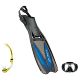Scubapro Mask Fin Snorkel Package – Zoom, Spectra or Spectra Mini Mask + Nexus Purge Valve Snorkel + GO Travel Fins — Spectr…