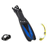 Scubapro Mask Fin Snorkel Package – Zoom, Spectra or Spectra Mini Mask + Nexus Purge Valve Snorkel + GO Travel Fins — Spectr…
