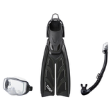 Tusa Mask Fin Snorkel Package – Freedom Elite Single Lens, Tina Single Lens or Imprex 3-D Hyperdry Single Lens Mask + Hyperd…