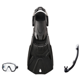 Tusa Mask Fin Snorkel Package – Freedom Elite Single Lens, Tina Single Lens or Imprex 3-D Hyperdry Single Lens Mask + Hyperd…