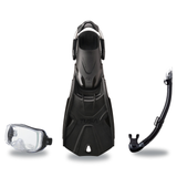 Tusa Mask Fin Snorkel Package – Freedom Elite Single Lens, Tina Single Lens or Imprex 3-D Hyperdry Single Lens Mask + Hyperd…