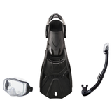 Tusa Mask Fin Snorkel Package – Freedom Elite Single Lens, Tina Single Lens or Imprex 3-D Hyperdry Single Lens Mask + Hyperd…