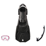 Tusa Mask Fin Snorkel Package – Freedom Elite Single Lens, Tina Single Lens or Imprex 3-D Hyperdry Single Lens Mask + Hyperd…