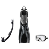 Tusa Mask Fin Snorkel Package – Freedom Tri-Quest Single Lens, Tina Single Lens or Ino Mask + Hyperdry Elite II Snorkel + Hy…