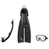 Tusa Mask Fin Snorkel Package – Freedom Tri-Quest Single Lens, Tina Single Lens or Ino Mask + Hyperdry Elite II Snorkel + Hy…