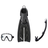 Tusa Mask Fin Snorkel Package – Freedom HD Single Lens, Zensee or Ino Mask + Hyperdry Elite II Snorkel + Hyflex Zoom Fins —…
