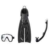Tusa Mask Fin Snorkel Package – Freedom HD Single Lens, Zensee or Ino Mask + Hyperdry Elite II Snorkel + Hyflex Zoom Fins —…