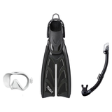 Tusa Mask Fin Snorkel Package – Freedom HD Single Lens, Zensee or Ino Mask + Hyperdry Elite II Snorkel + Hyflex Zoom Fins —…