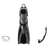 Tusa Mask Fin Snorkel Package – Freedom HD Single Lens, Zensee or Ino Mask + Hyperdry Elite II Snorkel + Hyflex Zoom Fins —…