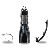Tusa Mask Fin Snorkel Package – Freedom HD Single Lens, Zensee or Ino Mask + Hyperdry Elite II Snorkel + Hyflex Zoom Fins —…