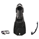 Tusa Mask Fin Snorkel Package – Ino Pro Diving Silicone, Zensee Pro or Visio Pro Single Lens Mask + Hyperdry Elite II Snorke…
