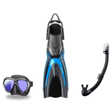 Tusa Mask Fin Snorkel Package – Paragon Professional, Paragon S Single Lens or Zensee Pro Mask + Hyperdry Elite II Snorkel +…