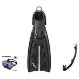 Tusa Mask Fin Snorkel Package – Paragon Professional, Paragon S Single Lens or Zensee Pro Mask + Hyperdry Elite II Snorkel +…