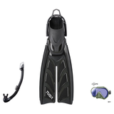 Tusa Mask Fin Snorkel Package – Paragon Professional, Paragon S Single Lens or Zensee Pro Mask + Hyperdry Elite II Snorkel +…