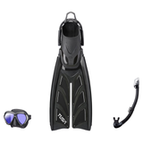 Tusa Mask Fin Snorkel Package – Paragon S Single Lens, Paragon Professional or Zensee Pro Mask + Hyperdry Elite II Snorkel +…