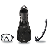Tusa Mask Fin Snorkel Package – Freedom HD Single Lens, Zensee or Ino Mask + Hyperdry Elite II Snorkel + SF-0112 Tri-Force F…