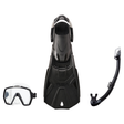 Tusa Mask Fin Snorkel Package – Freedom HD Single Lens, Zensee or Ino Mask + Hyperdry Elite II Snorkel + SF-0112 Tri-Force F…