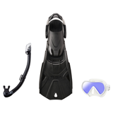 Tusa Mask Fin Snorkel Package – Zensee Pro, Ino Pro Diving Silicone or Visio Pro Single Lens Mask + Hyperdry Elite II Snorke…