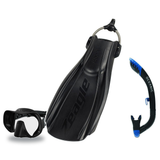 Zeagle Mask Fin Snorkel Package – Scope Mono, Venom or Mini Shadow Single Lens Mask + Ultra Dry 2 Snorkel + Recon Fins — inc…