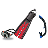 Zeagle Mask Fin Snorkel Package – Scope Mono, Venom or Mini Shadow Single Lens Mask + Ultra Dry 2 Snorkel + Recon Fins — Ven…